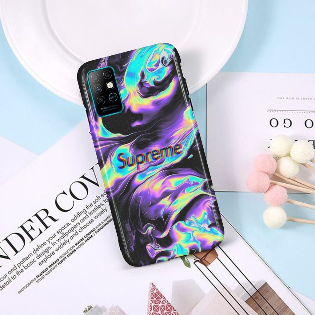 Marinstore Casing infinix note 8 Fashion case brand softcase hardcase