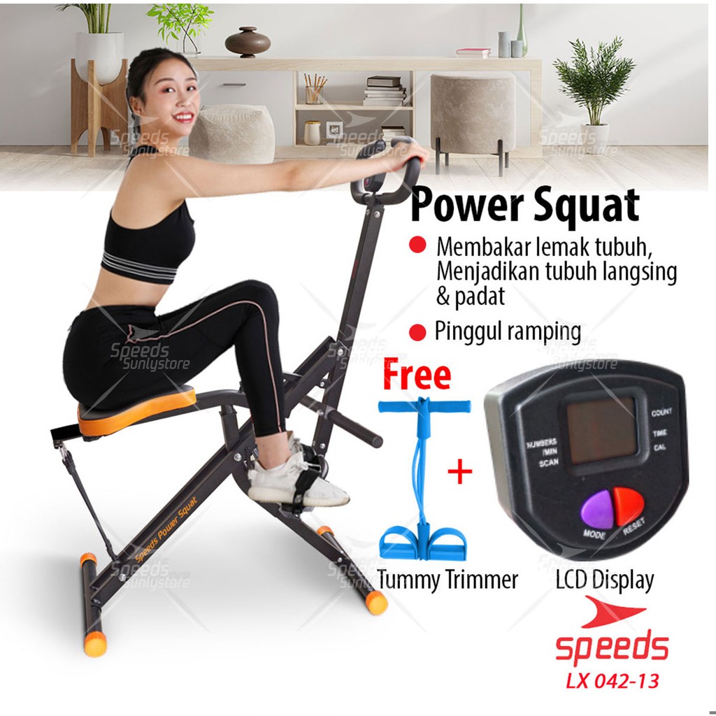 Power Squat Home Squat Power Rider Alat Olaharaga Excider SPEEDS 04213