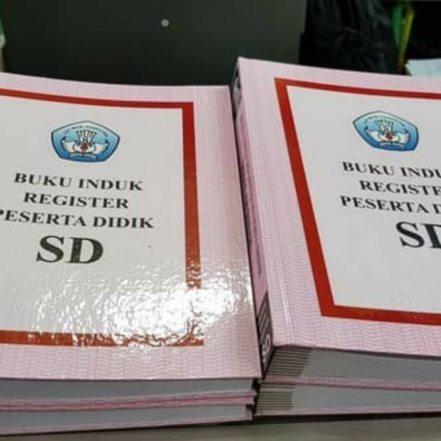Buku induk SD K13 Shopee Indonesia