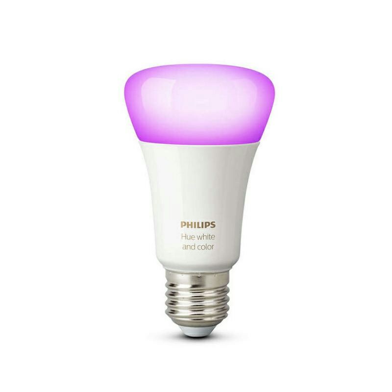 Jual Philips Hue Buld Single 9W A60 E27 Original Garansi Resmi | Shopee Indonesia