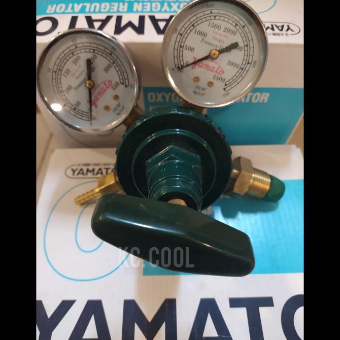 Jual REGULATOR GAS Yamato Regulator Tabung Gas Oxygen/Oksigen YR70 Shopee Indonesia