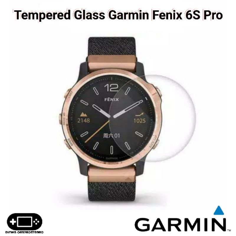Jual Tempered Glass Garmin Fenix 6S Pro Sapphire Antigores Screen Guard Protector | Shopee Indonesia