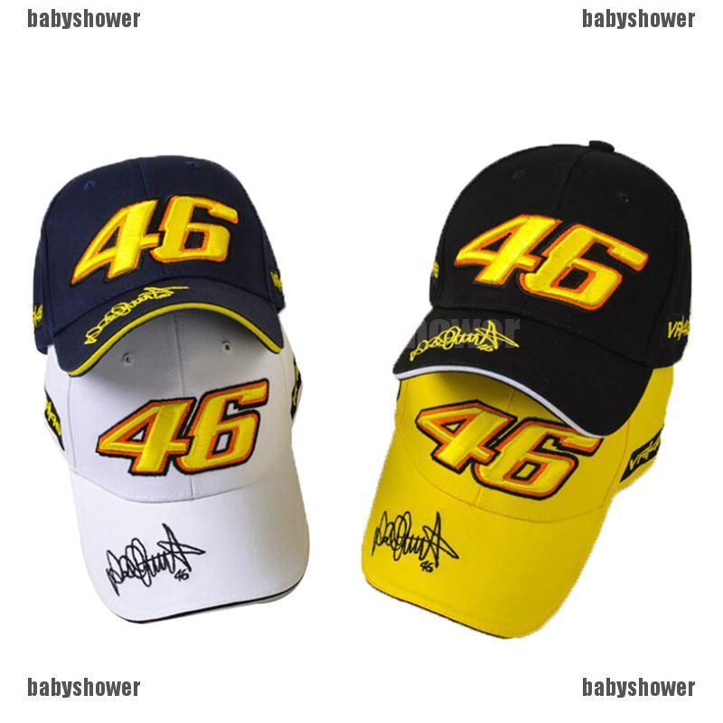 Jual Topi Racing Motif Bordir Moto Gp Vr 46 Rossi Untuk Pria | Shopee Indonesia