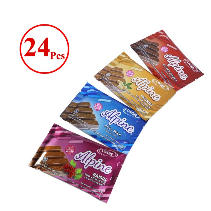 Jual Coklat Lagie Alpine Isi 24Pcs | Shopee Indonesia