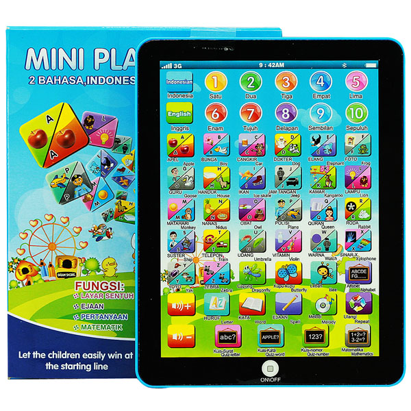 Jual Dt0244 Promo Mainan Mini Play Pad 2 Bahasa Mainan Anak Edukasi Playpad Mini Indonesia|Shopee Indonesia