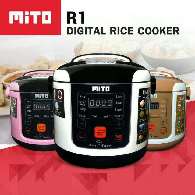Jual RICE COOKER MITO R1 1L 8 in 1 Shopee Indonesia