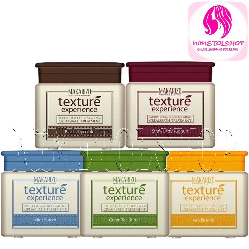 Jual ❤️ Nimetolshop ❤️ Makarizo Texture Creambath 500Gr Hair Treatment / Perawatan Rambut Rontok / Ketombe / Rusak / Kering ❤️ Nimetolshop ❤️ | Shopee Indonesia
