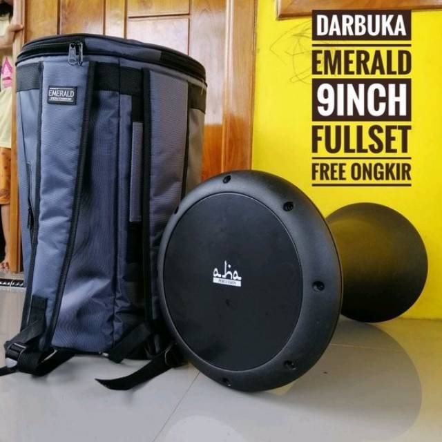 Jual 909‰ Darbuka Sombaty 9inch Mika Aha Darbuka Alumunium Cor