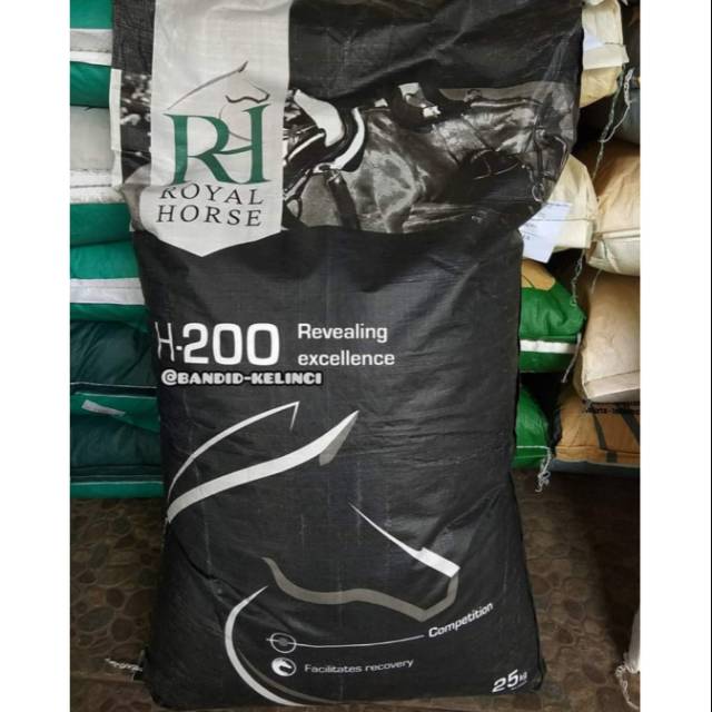 Jual Royal Horse H200 (25Kg) Pakan Kuda Pelet Kuda Makanan Kuda Khusus Gojek/Grab | Shopee Indonesia