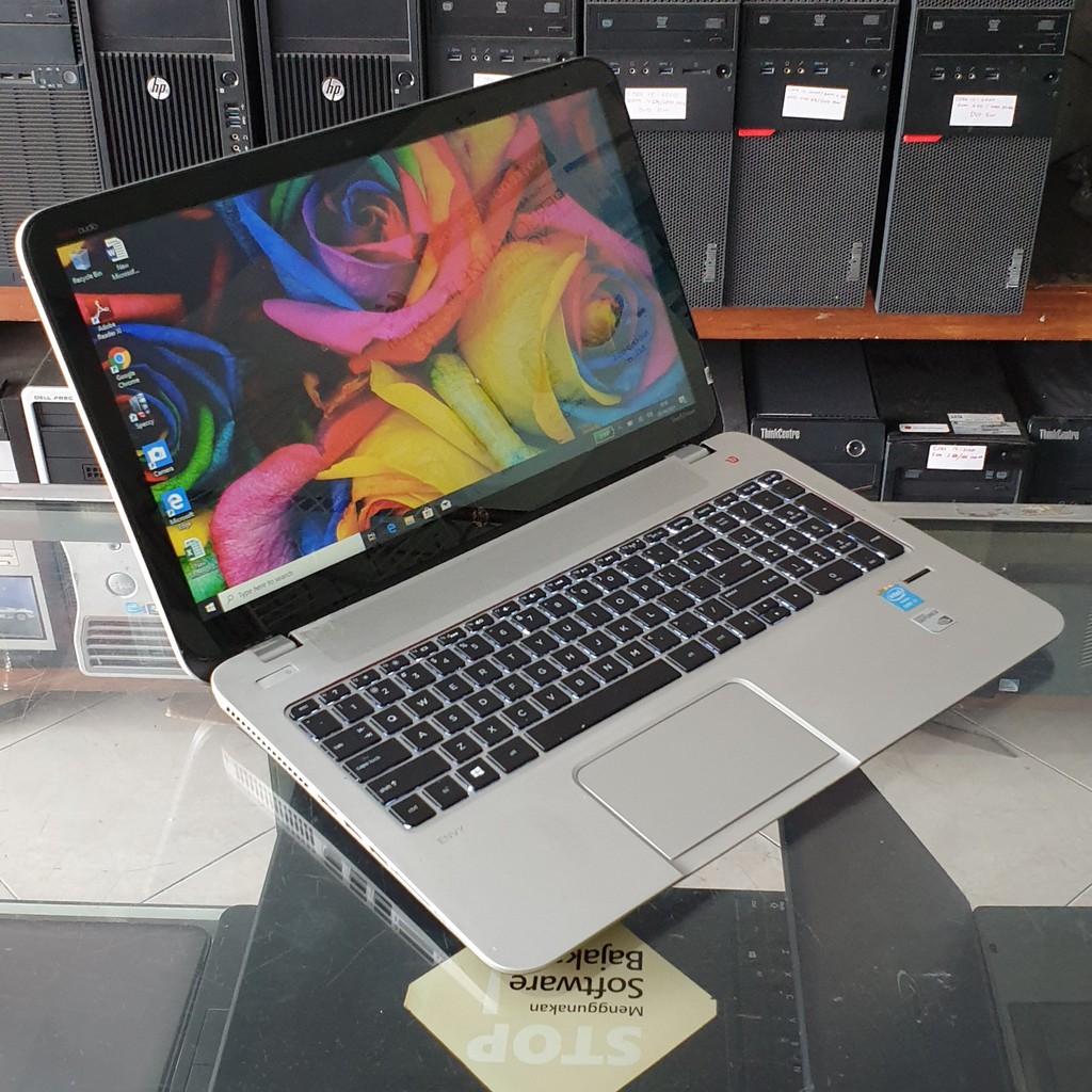 Notebook HP Envy 15 Core i7 Gaming Dual VGA TouchScreen Shopee Indonesia