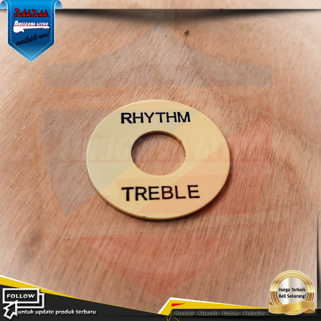 Jual R&F Toggle Switch Ring Plate (Rhythm and Treble) Shopee Indonesia