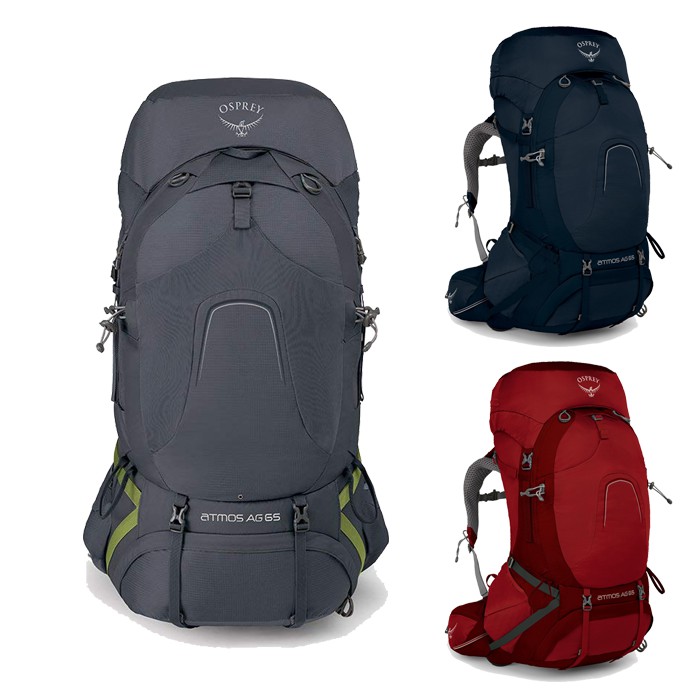 Osprey Atmos 65 AG Anti Gravity Backpack Tas Gunung Carrier Keril Shopee Indonesia