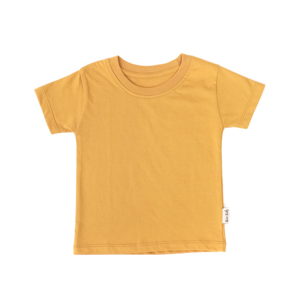 Jual Nice Kids - Basic T-Shirt Unisex (1-4 Tahun) | Shopee Indonesia