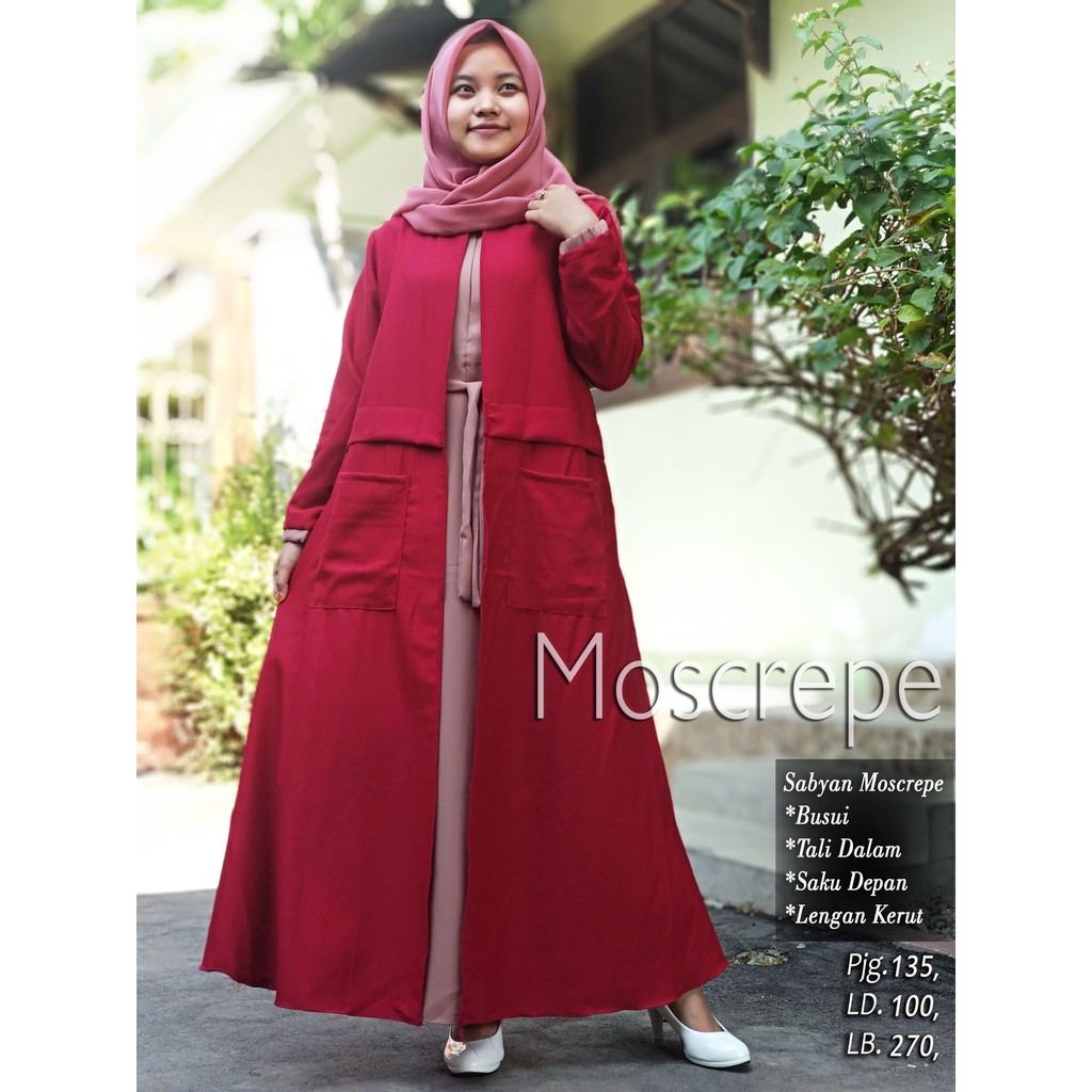 40+ Trend Terbaru Gamis Sabyan Terbaru 2019 Di Shopee Rise Upon Stars