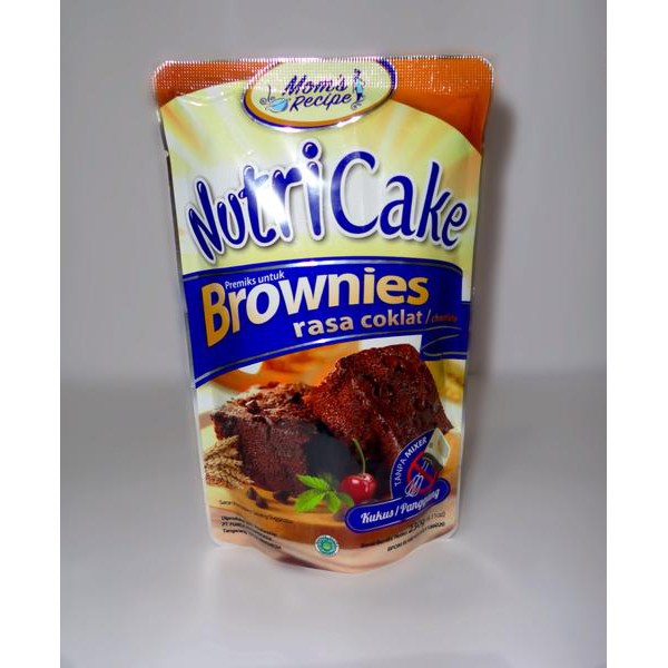 nutricake bronis instan tepung premix brownies 230 gram Shopee Indonesia