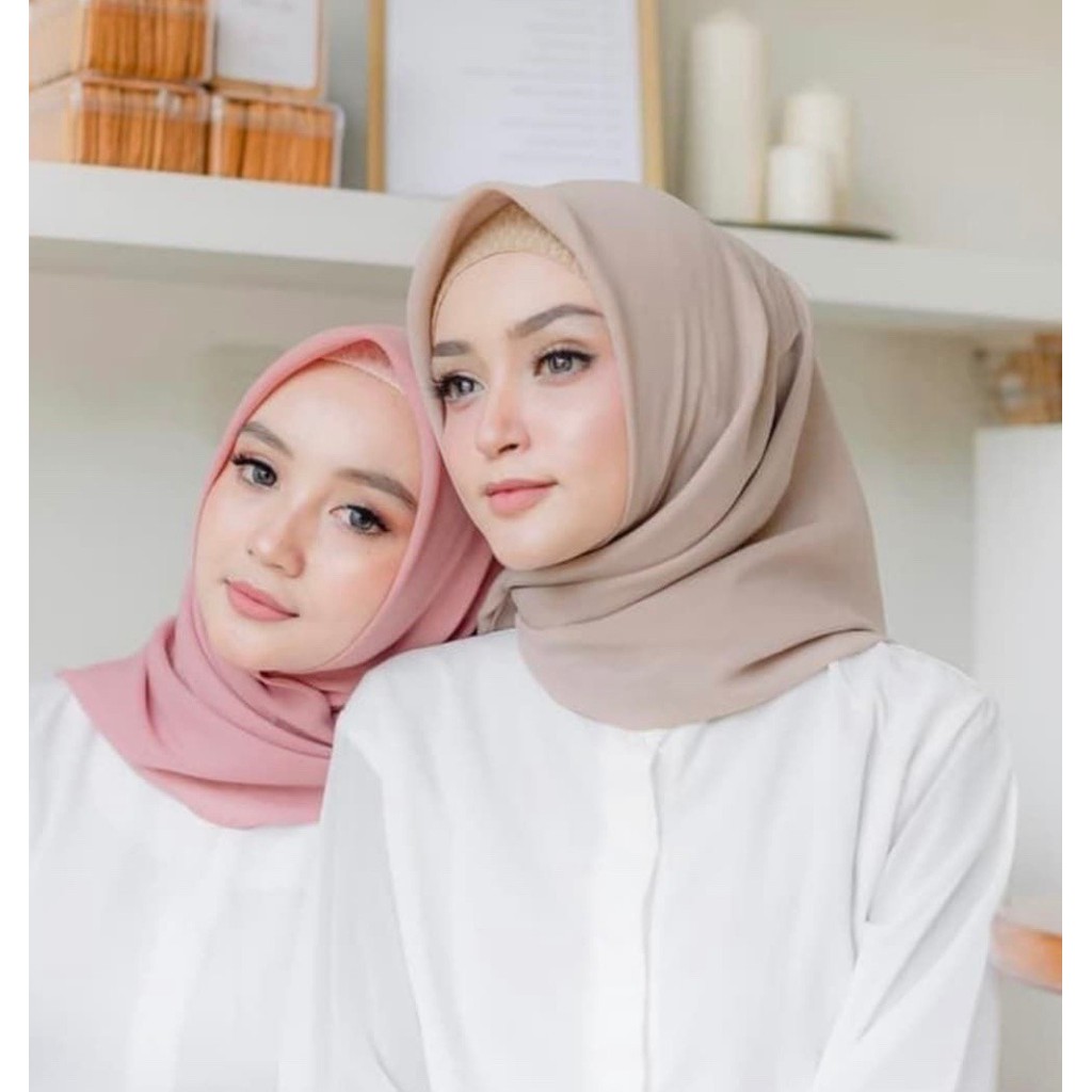 44+ Gaya Terbaru Warna Jilbab Bella Square Caramel, Warna Jilbab