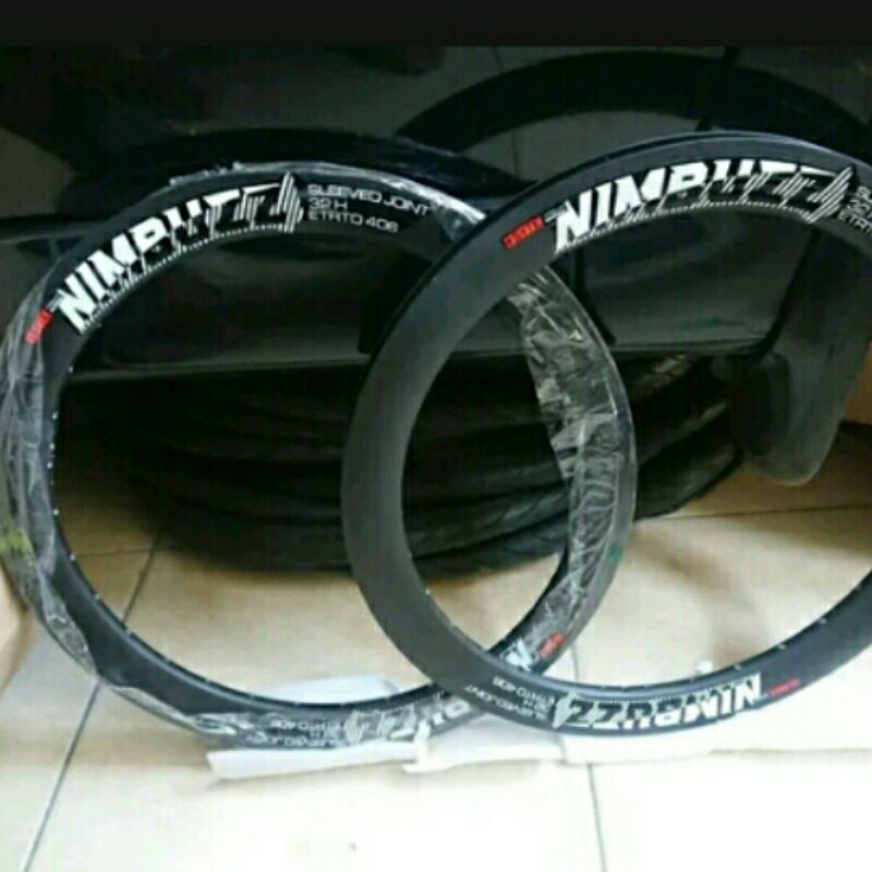 Jual Velg Sepeda Balap Mtb Bmx Lipat Mini Track 20 X 1.38 Rim 4 Cm 32H By Syte Ab Indonesia|Shopee Indonesia