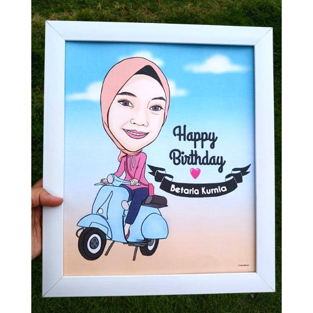 Jual Ilustrasi Karikatur (Single) 10R Indonesia|Shopee Indonesia 640_X_640_jpg