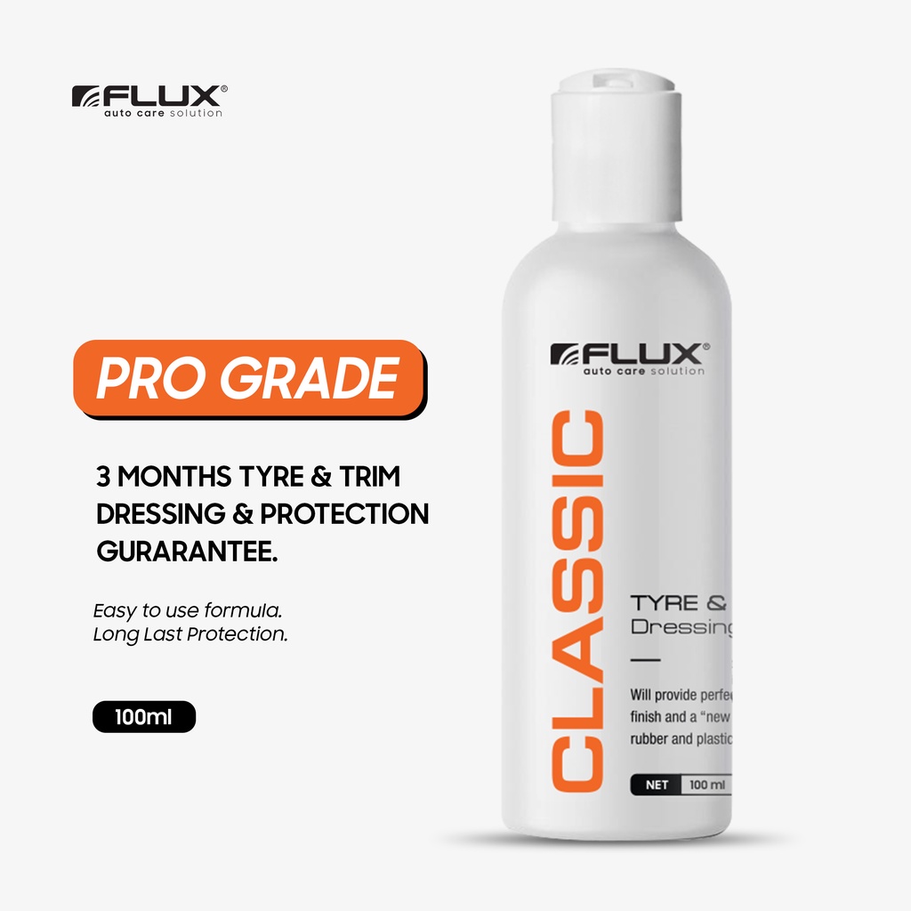 Jual TRIM DRESSING FLUX CLASSIC PENGHITAM TRIM PLASTIK MOBIL & MOTOR