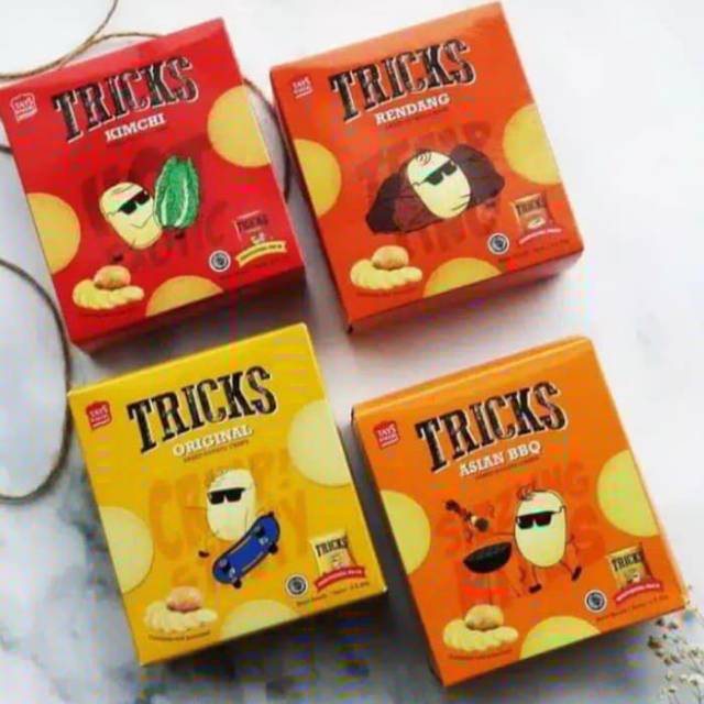 Tricks potato / tricks kentang +packing dos free Shopee Indonesia