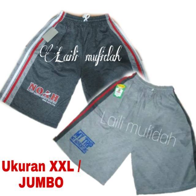 Celana pendek misti Ukuran S M L XL XXL SUPER JUMBO BIG SIZE Shopee Indonesia