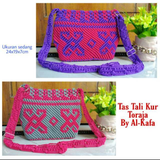 45SNG Model Tas Rajut Tali Kur Terbaru