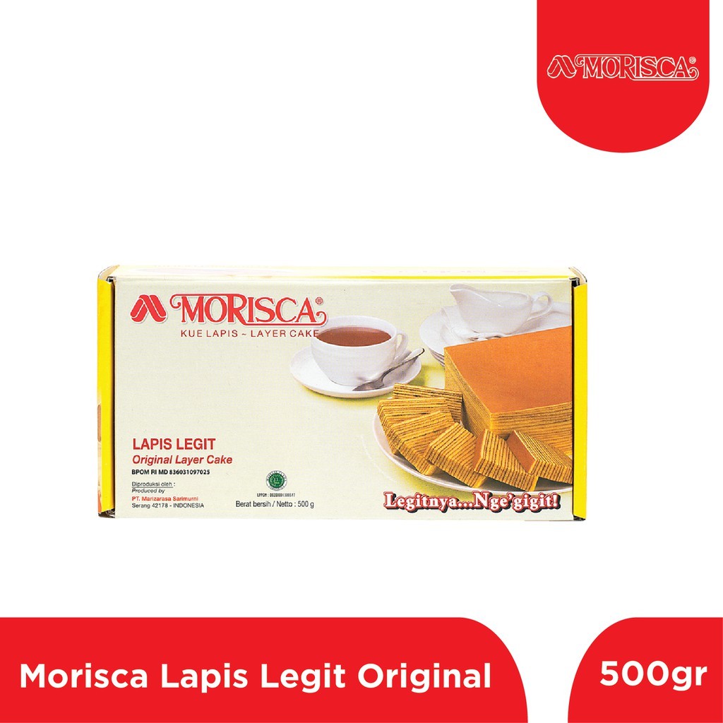 Morisca lapis Legit Original 500gr Shopee Indonesia