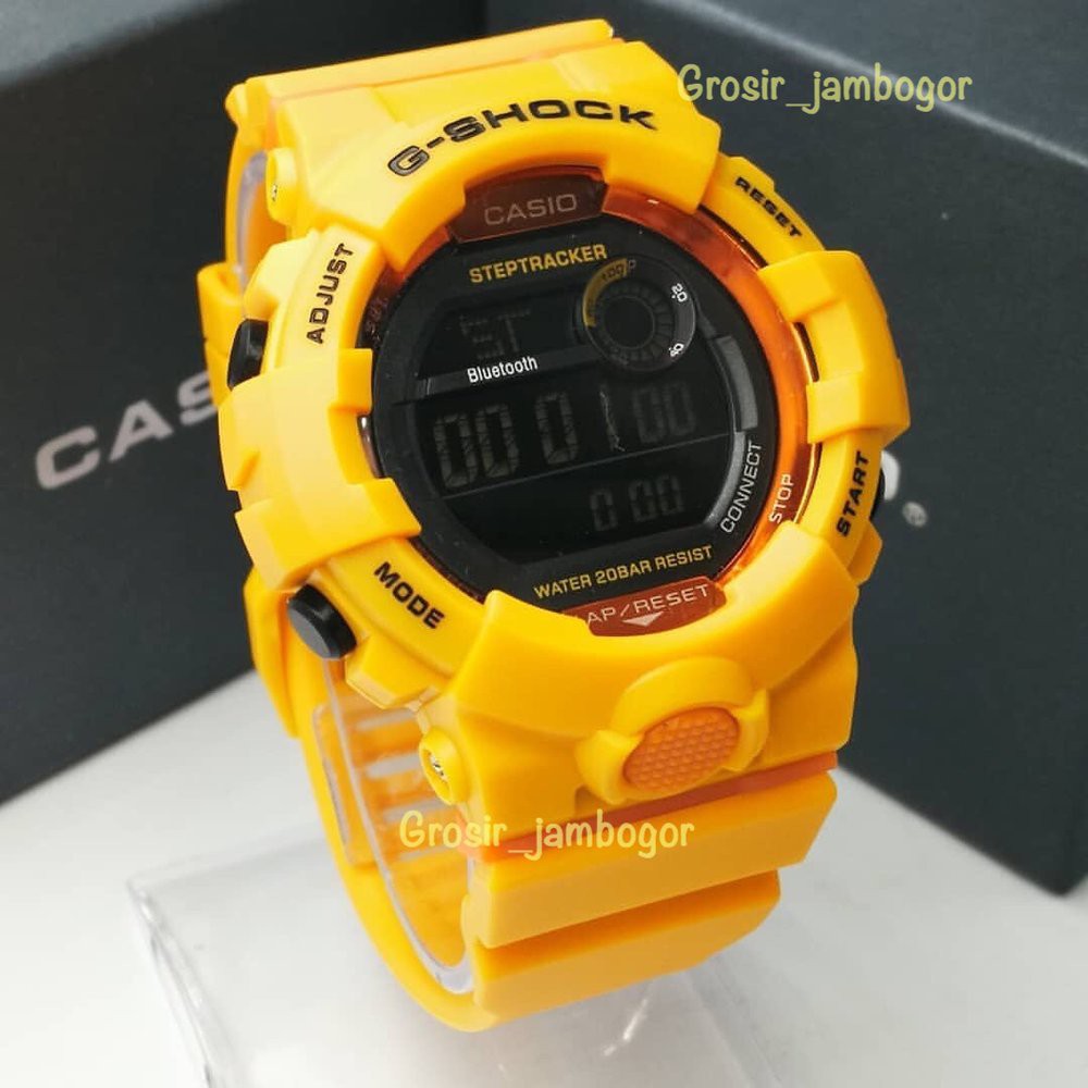 JAM TANGAN NEW GSHOCK GA110 WARNA TERBARU KUNING HITAM PALING LAKU