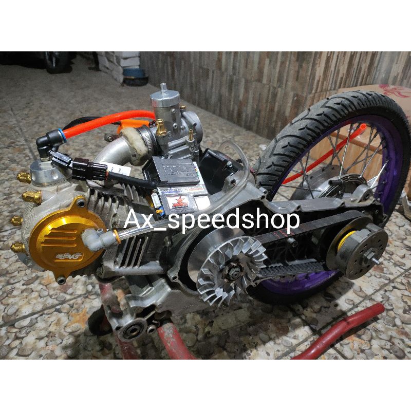 Jual Paketan Mesin Balap Mio Spek 200Cc Up Tinggal Naek Rangka Drag Roadrace Liaran Harian Racing | Shopee Indonesia