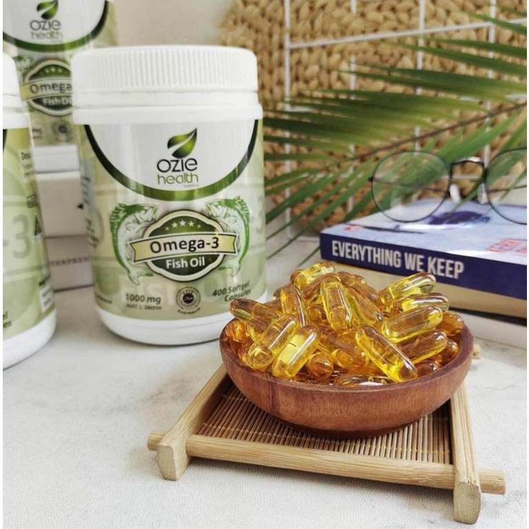 Jual Minyak Ikan Omega 3 HALAL Ozie Health Penurun Kolesterol