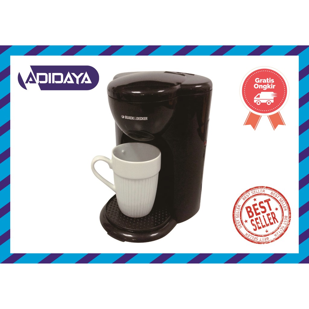 Jual Mesin Kopi Black + Decker Coffee Maker Mini 1 Cup DCM25B1 4.6
