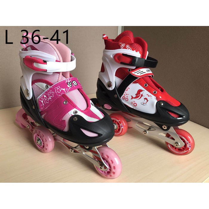 Sepatu roda anak bajaj murah sepatu inline skate Shopee Indonesia