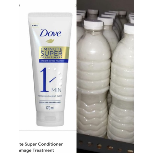Jual CONDITIONER RAMBUT DOVE 1 MINUTE REPACK ORI 600ML