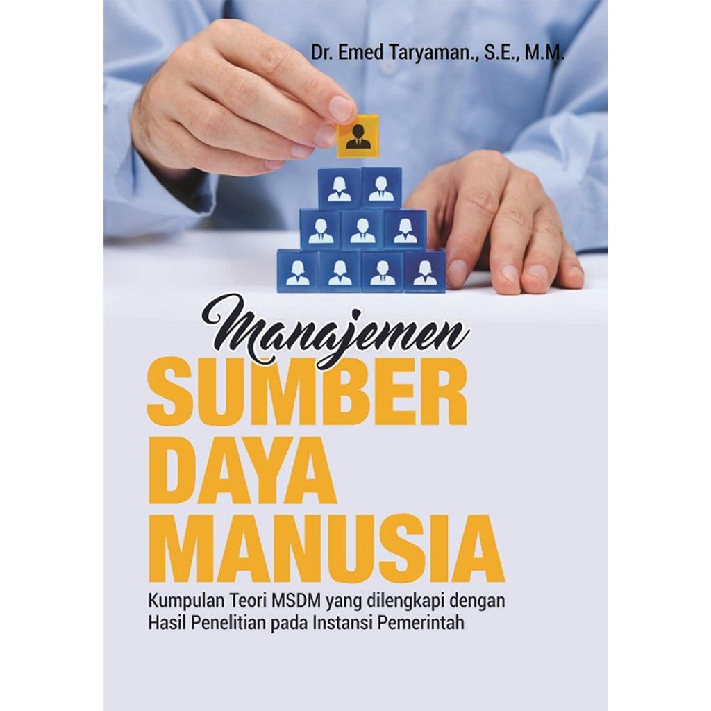 Jual Buku Manajemen Sumber Daya Manusia Kumpulan Teori MSDM Buku