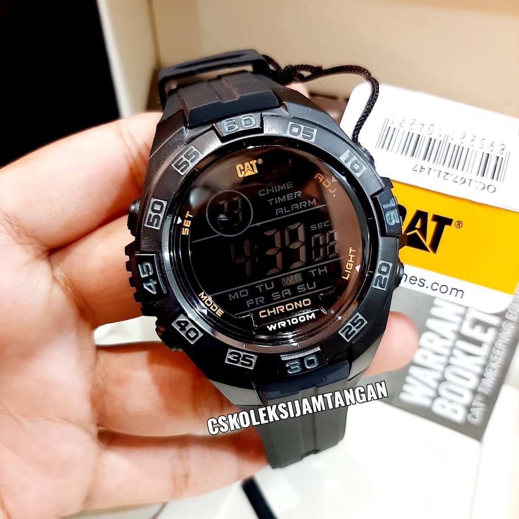 Jual JAM TANGAN PRIA CATERPILLAR CAT OC.167.21.147 DIGITAL BLACK