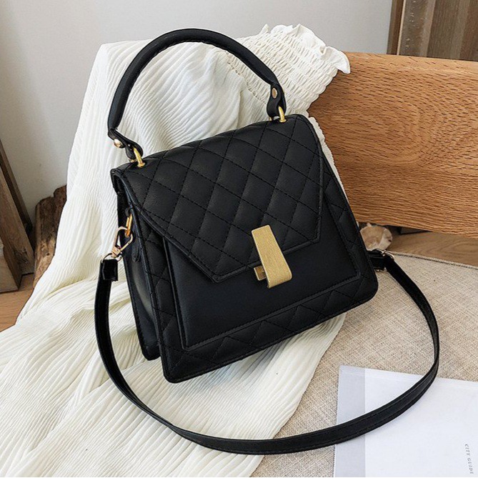 JANGKLONG Korea import tas pesta wanita kulit hitam