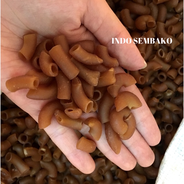 Jual Makaroni Coklat Goreng 1Kg / Macaroni Kriuk Cemilan Sehat Mentah / Makaroni Goreng / Makroni Coklat | Shopee Indonesia