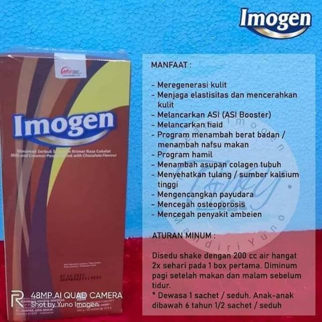 Jual Imogen Coklat | Shopee Indonesia
