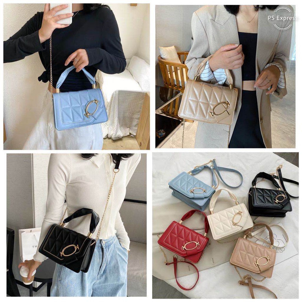 SlingBag Wanita Motif Pita Terbaru Wanita Modis/Tas Cantik Untuk Wanita Simple Casual Dan Mewah