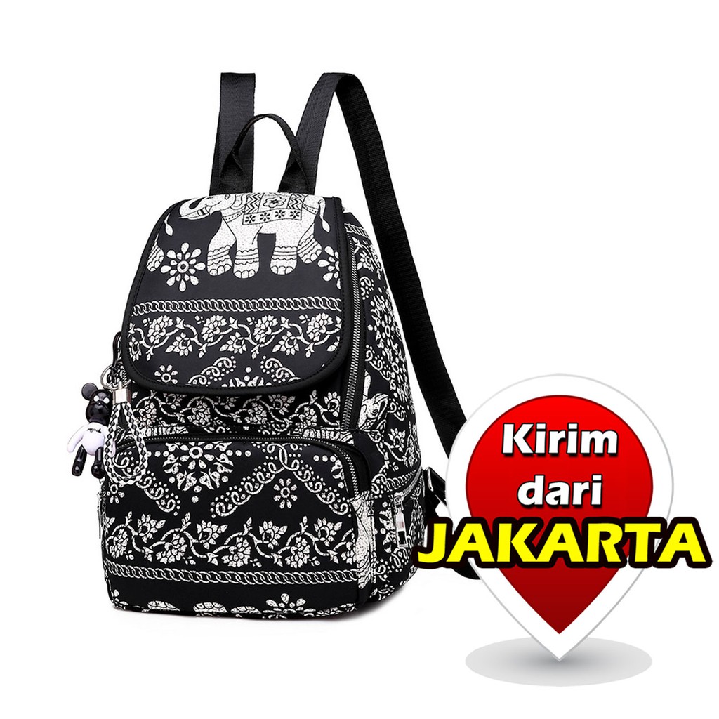 Tas Ransel Batam Wanita Import Fashion 7141 Shopee Indonesia