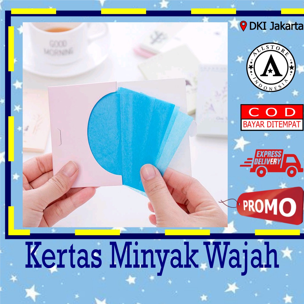 8 Kertas Minyak/Blotting Paper Wajah Terbaik di.