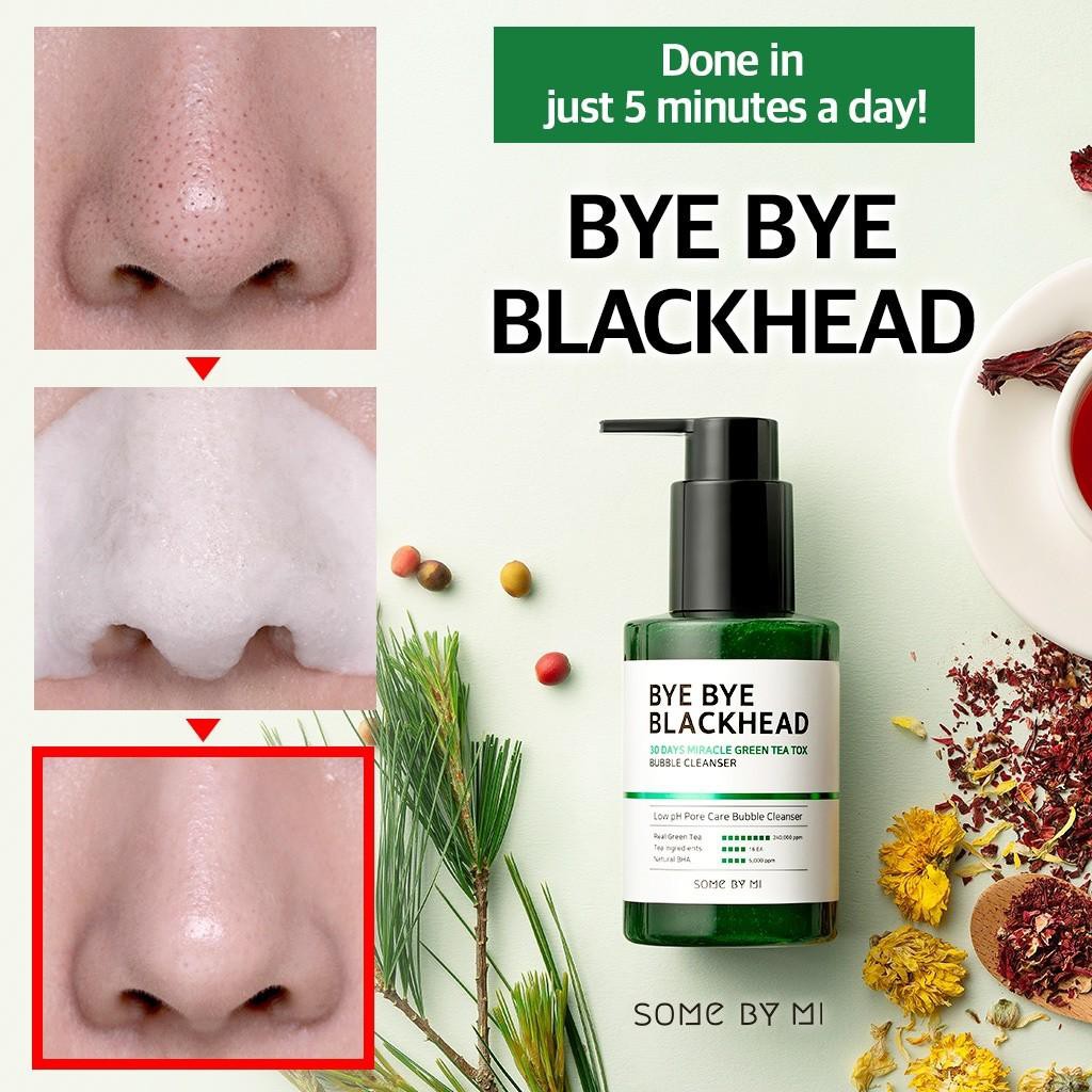 Jual [SALE] SOMEBYMI BYE BYE BLACKHEAD 30 DAYS MIRACLE GREEN TEA TOX