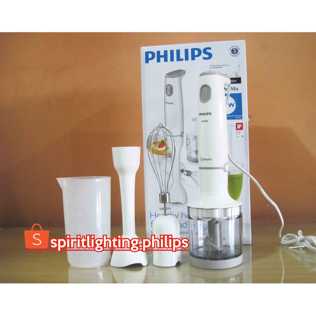 Jual PHILIPS Hand Blender HR1603 Shopee Indonesia