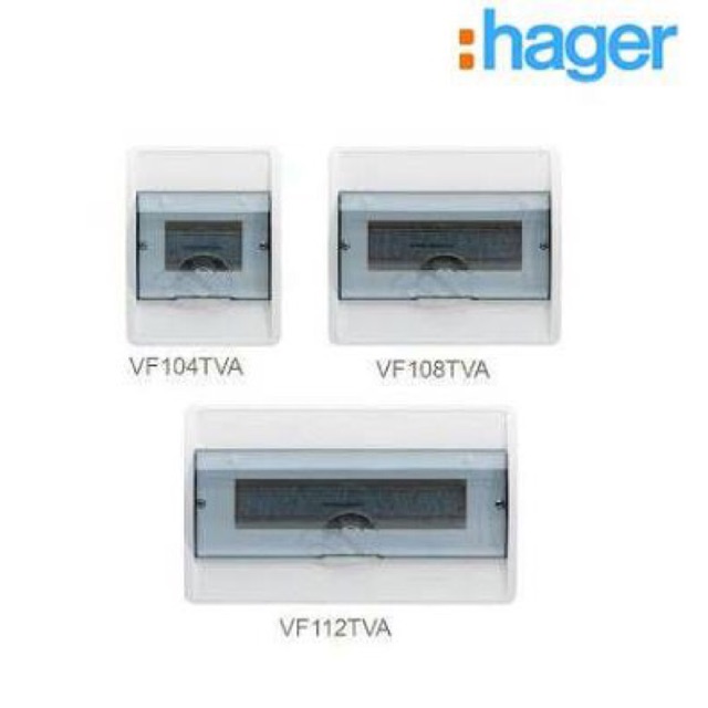 Box MCB Hager 4 Grup / 8 Grup / 12 Grup instalasi Tanam