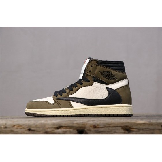 Jual Nike Air Jordan 1 Retro Aj Sepatu Basket High Top Warna Coklat Tua | Shopee Indonesia