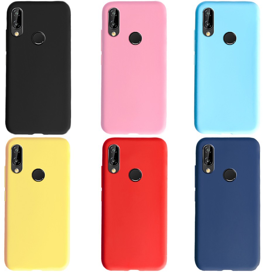 Jual Huawei P20 Lite / Nova 3E Ane-Lx1 Ane-Lx2 Ane-Lx3 Candy Color Soft Case Plain Silicone Tpu Phone Casing | Shopee Indonesia