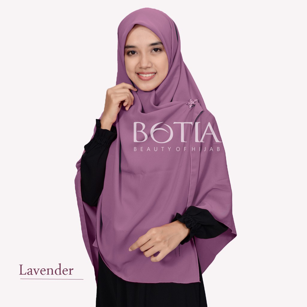 Jilbab Wolfis/wolpeach polos original botia size 130 cm Shopee Indonesia