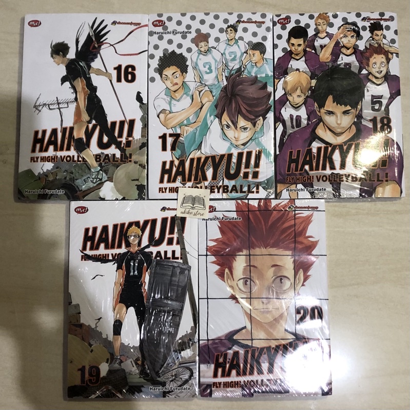 Komik / Manga Haikyuu !! Vol 1 2 3 4 5 6 7 8 9 10 11 12 13 14 15 16 17