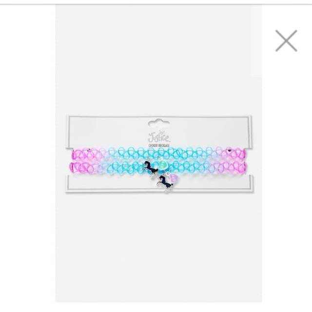 Justice Unicorn Necklace Kalung Persahabatan Justice BFF