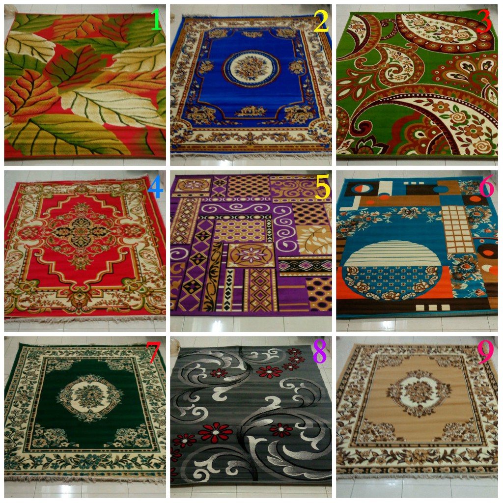 Karpet Permadani MODERNO / EXOTIC / AFRICA grosir Murah size 210X310
